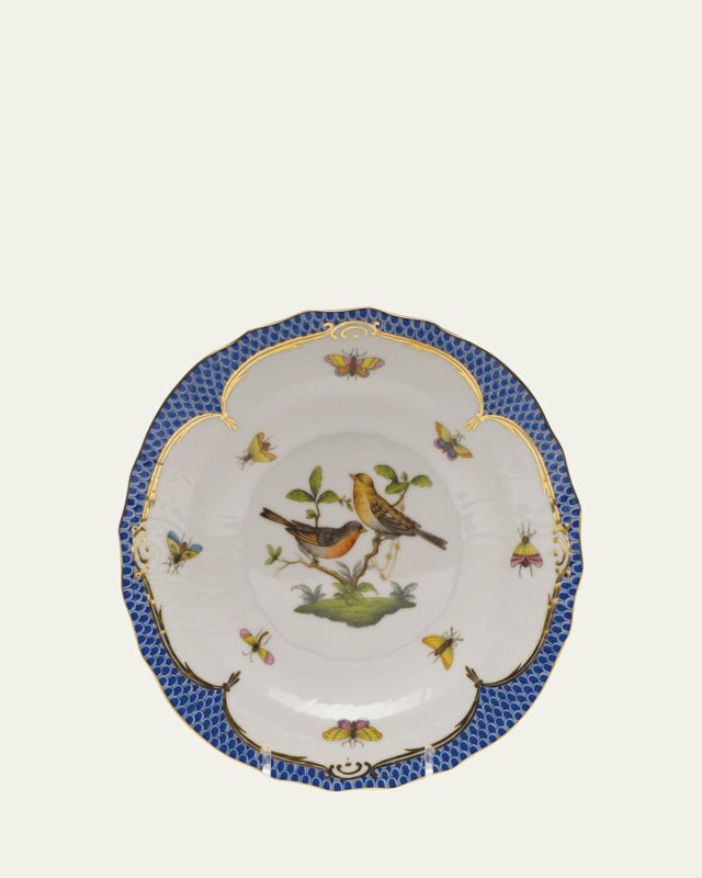 Rothschild Blue Motif 09 Salad Plate